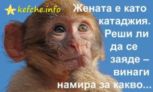 Картинки: Жената е като катаджията