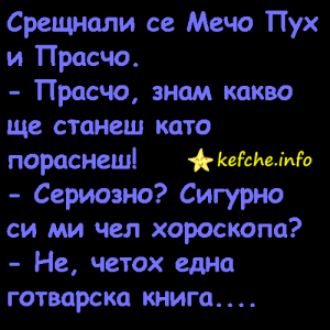 Вицове: Мечо Пух