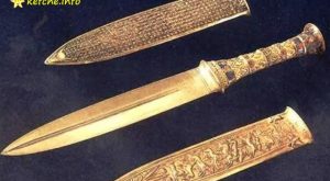 Кинжалът на Тутанкамон е направен от извънземен материал